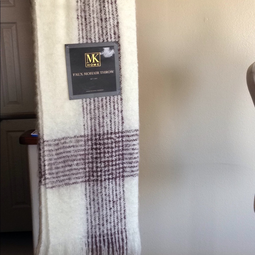 Faux Mohair Throw
